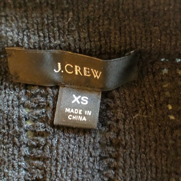 JCrew Cropped Sweater Cardigan, Size XS - Picture 3 of 5